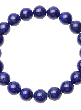 阿富汗青金石男手链水晶手串包邮