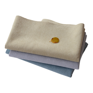 防水绒布布料 加厚纯色哑光云朵绒面料床头靠枕坐垫沙发套绒布