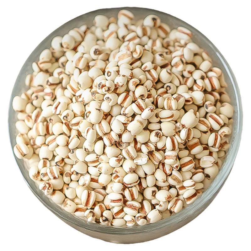 同仁堂小薏米仁新货炒熟薏苡仁赤小豆薏米仁中药材500克茯苓粥茶_虎窝淘