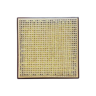 凉爽透气真藤坐垫沙发汽车办公椅子司机久坐散热天然藤编座垫