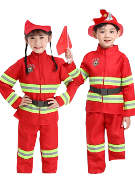 儿童消防服装演出服现货