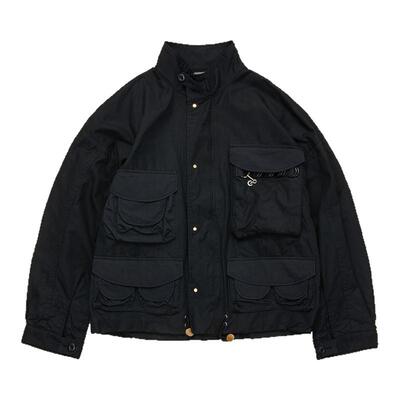 LEH日产油棉羊毛重工口袋夹克