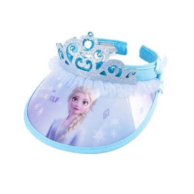 爱莎公主儿童帽子女童防晒遮阳帽