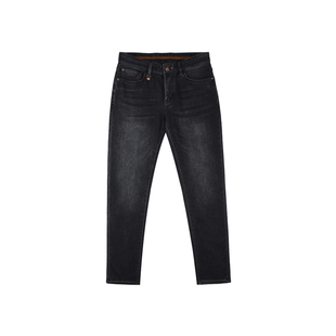 【暖氧吧】Raidy Boer/雷迪波尔2025年秋男刺绣双头鹰牛仔裤6029