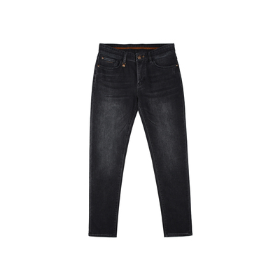 雷迪波尔刺绣双头鹰牛仔裤