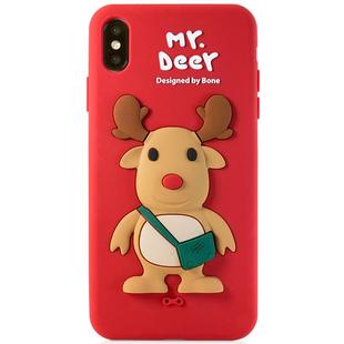 【清仓特惠】Bone可爱iphonexsmax手机壳适用卡通苹果xr防摔全包潮牌ins手机套挂绳iPhonexs高级感硅胶保护套