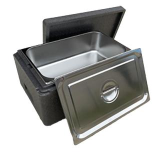 食堂epp饭菜保温箱保热冷藏箱食品级不锈钢商用摆摊外卖箱份数盆