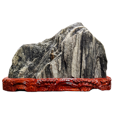 高品质靠山石镇宅原石居家泰山石