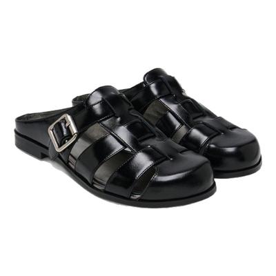 lostinecho铆钉包头拖渔夫拖鞋