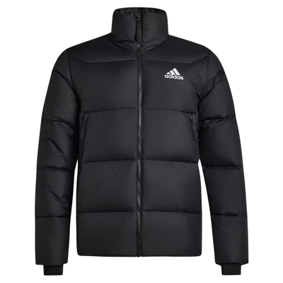 阿迪达斯羽绒服男款冬季新款男士运动加厚棉衣面包服连帽外套