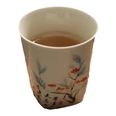 釉下彩陶瓷草木灰品茗杯