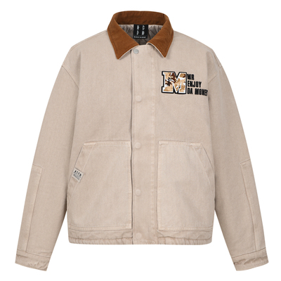 MEDM魔术贴logo卡哈特休闲棉衣