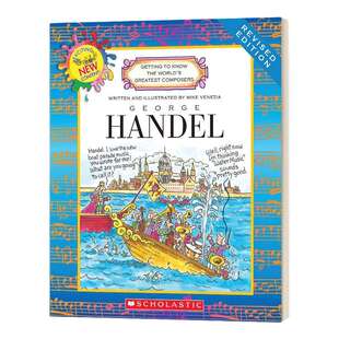 英文原版 George Handel Revised Edition 乔治·弗里德里希·亨德尔-伟大的作曲家 英文版 进口英语原版书籍儿童图书