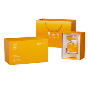 上海医药慧远天宝加拿大进口西洋参切片大片礼盒送礼送父亲营养品