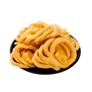 陇禾源手工油炸花果子西北经典小吃零食馓子老式咸味小麻花即食