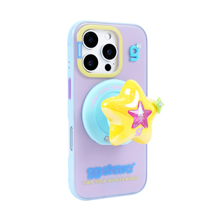 寄居蟹原创星芒甜酷新款磁吸适用iphone17promax苹果手机壳16高级感小众15手机套14全包防摔不会撞壳可爱超火