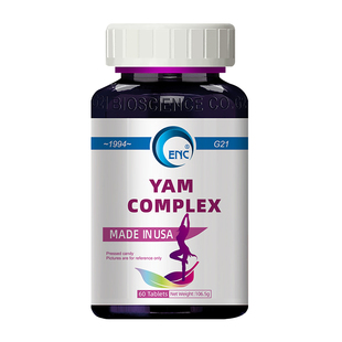 ENC美国进口益恩喜牌女性多维山药复合片辅酶Q10B族维生素dhea