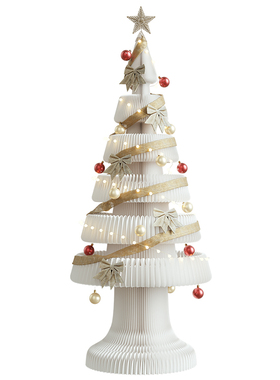 十八纸落地装饰圣诞树