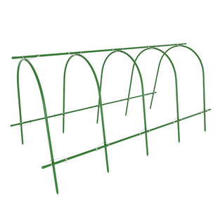 暖棚小拱棚蔬菜大棚骨架菜地菜园保温花房架防冻支架雨棚种菜棚架