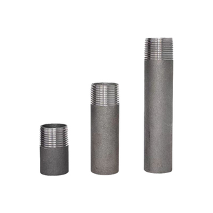 碳钢焊接单头丝无缝钢管焊接牙头外丝管接头4分6分1寸DN15 20 25