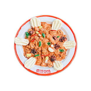 临沂炒鸡文创冰箱贴城市旅游纪念品伴手礼树脂美食款送朋友送同事
