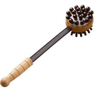 手持式捶背神器敲打按摩锤木质经络按摩棒器拍打颈肩后背锤肩健身