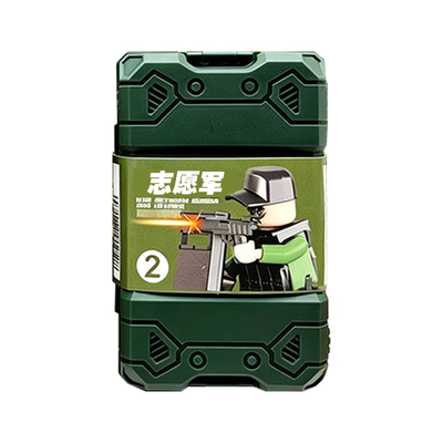 2026新款积木军事人仔特警武器装备三角洲行动男孩子拼装儿童益智