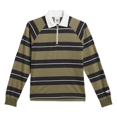 阿迪达斯纯棉宽松休闲中性POLO衫