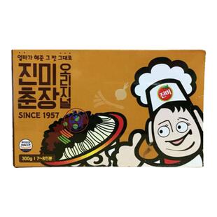 真味春酱300g*30原装韩式炸酱面拌面调料韩国进口专用酱黑酱杂酱