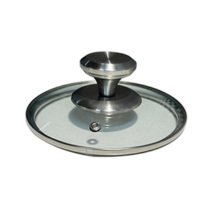 多尺寸 304不锈钢加钢化玻璃玻璃锅盖可视盖子12/14/16/18/20cm