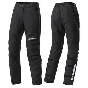 摩多狼摩托车冬季速脱骑行裤保暖防风裤男机车骑士防摔快拆防寒裤