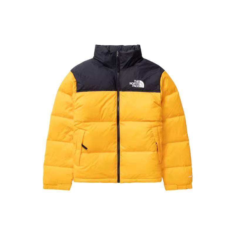 【自营】North Face北面 男士拼色设计700蓬左胸Logo羽绒服