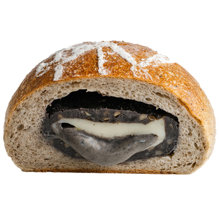 枣叔的店黑芝麻流心麻薯面包软欧营养代餐粗粮手工欧包早餐零食