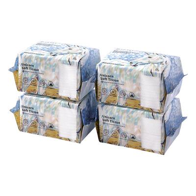 嫚熙80抽干湿两用独角兽绵柔巾
