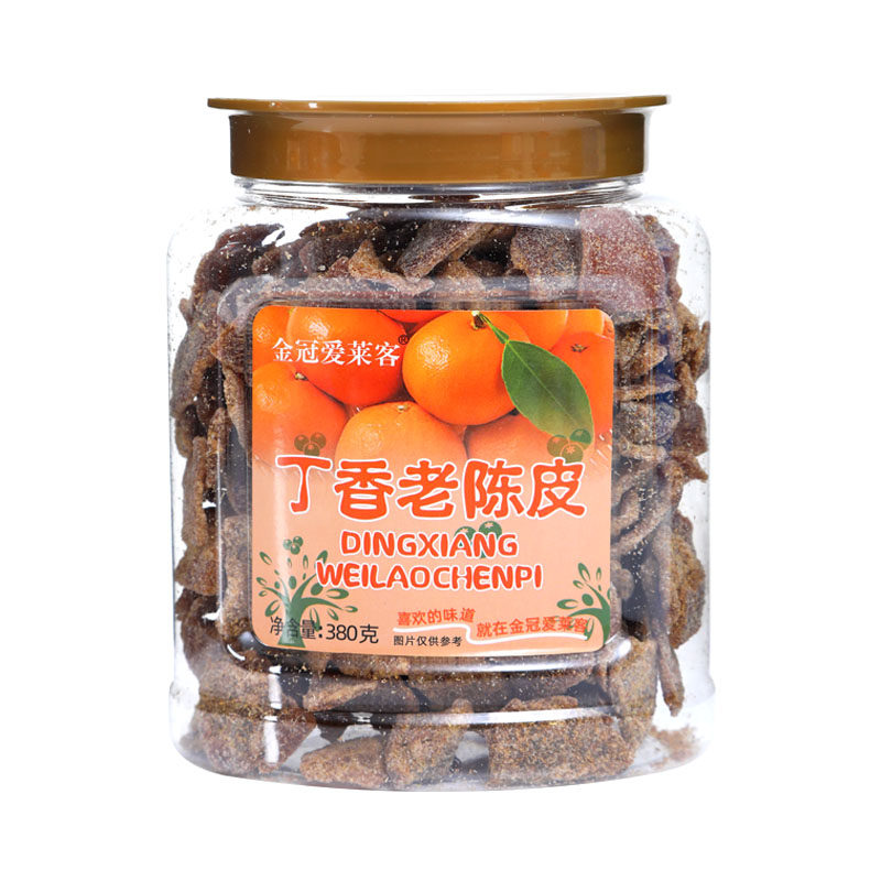 大罐装丁香老陈皮休闲蜜饯零食
