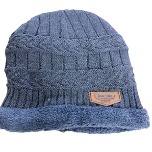 男士帽子冬季青年保暖加厚针织毛线帽韩版潮加绒秋冬棉帽防寒套头