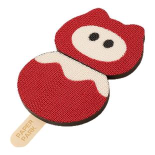 PAPERPARK糖葫芦串新春猫抓板贴墙挂墙上瓦楞纸彩色耐磨立式猫爪