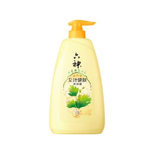 六神艾叶健肤滋润沐浴露滋润保湿舒爽留香润肤1L