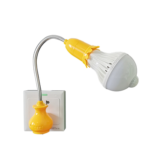 led声控灯泡楼道声光控B22卡口插口5W螺口红外人体雷达感应节能灯