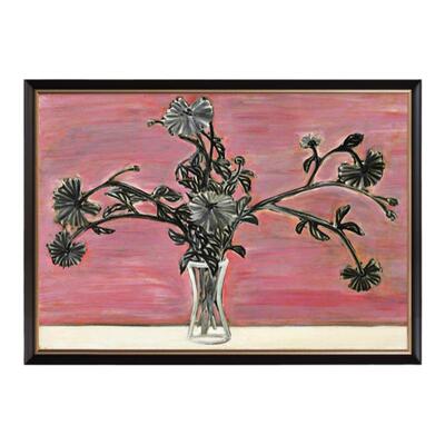 手绘油画常玉SANY的花大幅装饰画