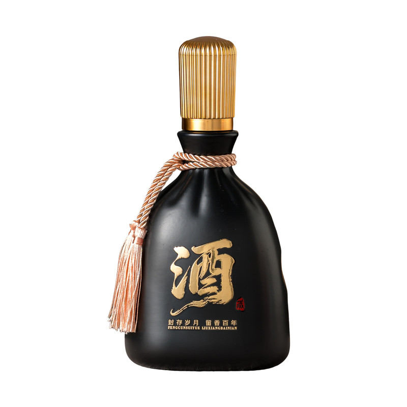 仿古一斤装空酒瓶 500ml 家用泡酒坛自酿酒分装瓶礼盒高档白酒瓶