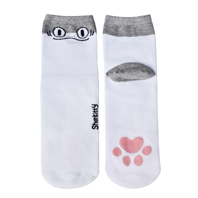 yogin幺了个菁鲨猫纯棉袜子
