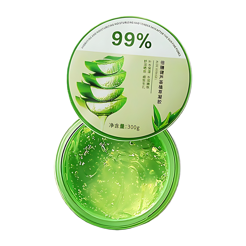 水漾盈润芦荟胶平衡水油提靓滋润面部油皮混合肌肤男女生爽肤细腻