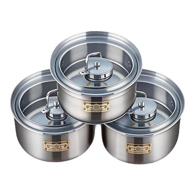 不锈钢带盖冰箱厨房配菜盘