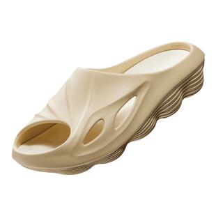 山林凉超临界缓震运动拖鞋男女夏季外穿防滑增高显腿细面包凉拖