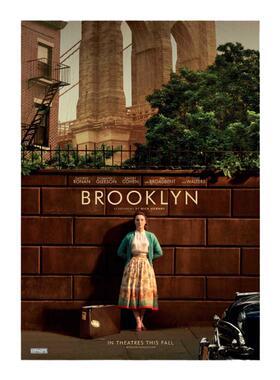 布鲁克林Brooklyn复古风电影海报卧室宿舍可定制a4墙贴装饰画画芯