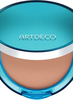 ARTDECO雅蔻防晒两用定妆粉饼持久遮瑕散粉干湿德国进口修饰肤色