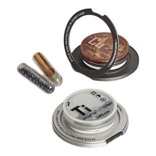 化学标签磁吸手机支架个性潮流原创趣味流沙磁吸手机支架小众新款