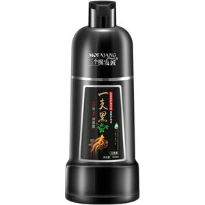 三个魔发匠遮白发染发膏剂自然黑