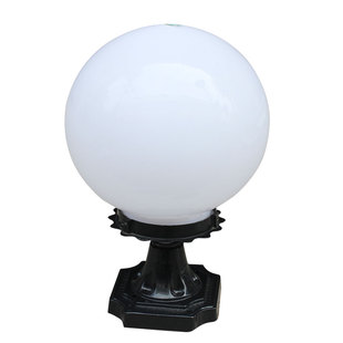 柱头灯庭院灯围墙灯墙头灯pmma圆球灯座门柱灯户外防水路灯照明